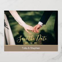 Foto mínima moderna Guardar la postal del imán de 