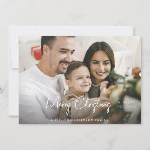 Foto Minimalista de Feliz Navidad H