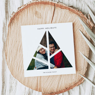 Foto Minimalista de la capa de árbol de Navidad ge