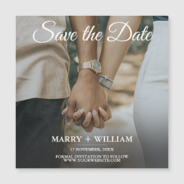 Foto minimalista De Moda Guardar El Magnet De Fech