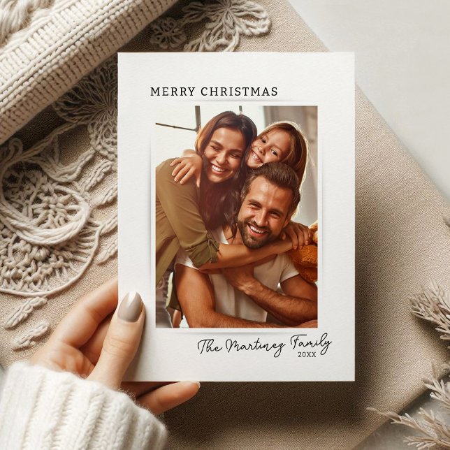 Foto minimalista Feliz Navidad (Subido por el creador)