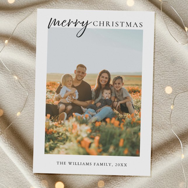 Foto Minimalista moderna de Feliz Navidad (Subido por el creador)