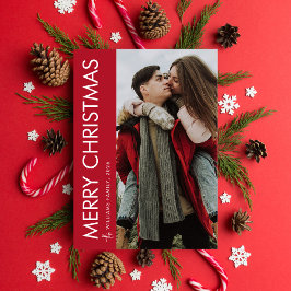 Foto Minimalista moderna de Feliz Navidad