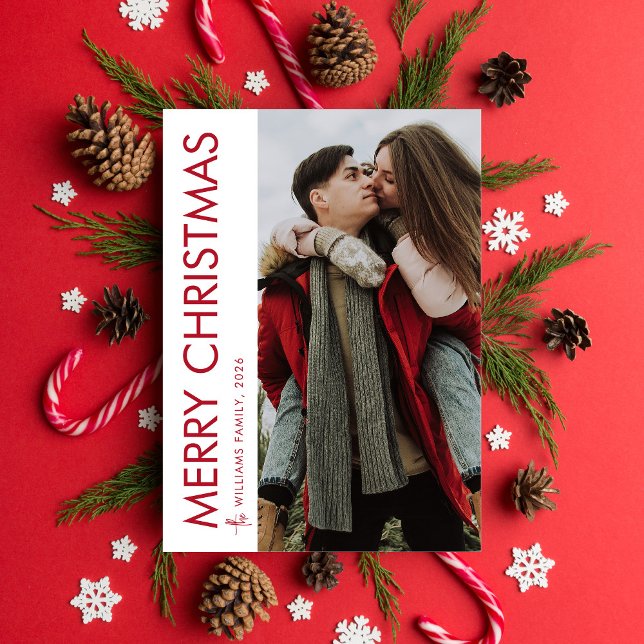 Foto Minimalista moderna de Feliz Navidad (Subido por el creador)