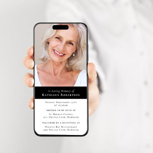 Foto Minimalista moderna Invitación a la prueba fu