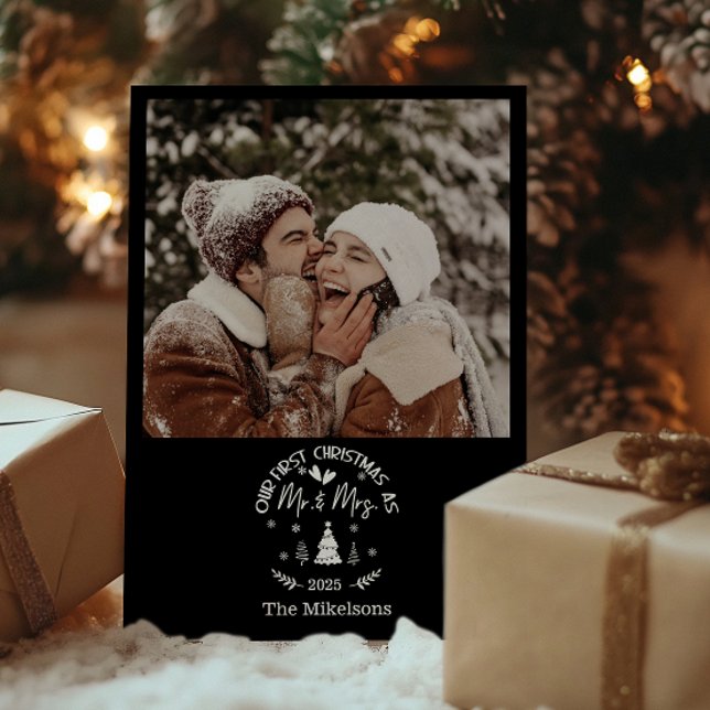 Foto Minimalista Primera Navidad como Mr. y Mrs. (Subido por el creador)