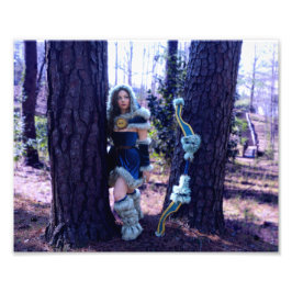 Foto Mirana perdida en el bosque