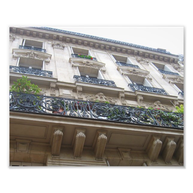Foto Mirando hacia arriba los balcones franceses (Frente)