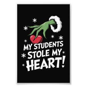 Foto Mis alumnos me robaron el corazón Xmas Navidad Pro