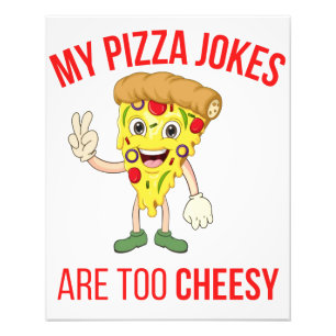 Foto Mis Chistes de pizza son camisetas muy curas