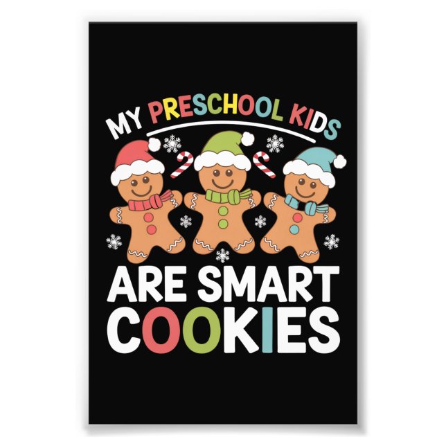 Foto Mis niños de preescolar son galletas inteligentes  (Frente)