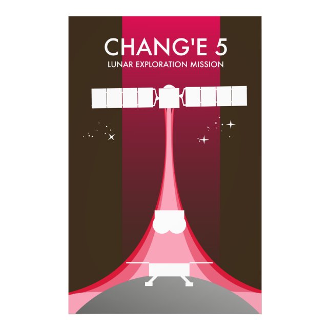 Foto Misión de exploración lunar Chang'e 5 (Frente)