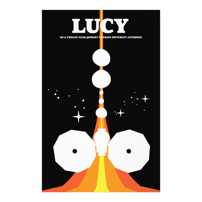 Foto Misión espacial LUCY (Frente)