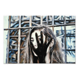 Foto Misterio y expresión con un enfoque visual único