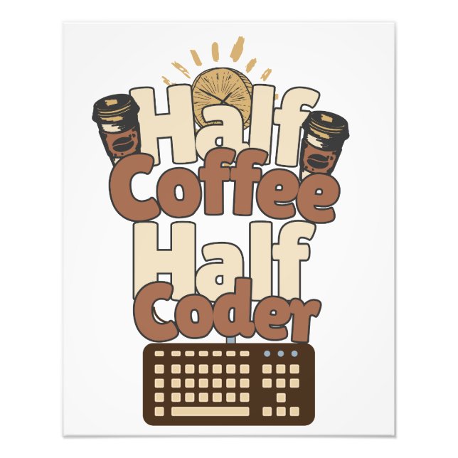 Foto Mitad Café, Mitad Programador (Frente)