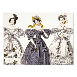 Foto Moda de París de los 1800s del vintage - vestidos