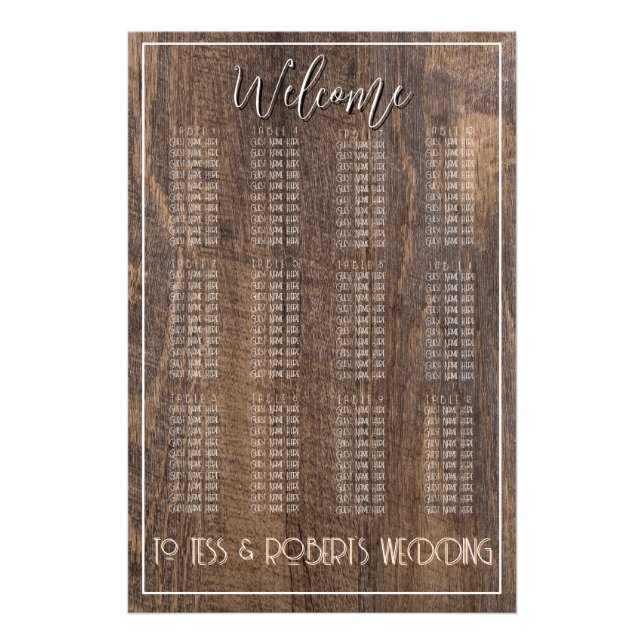Foto Moda elegante de Boho Woodgrain (Frente)