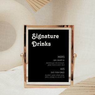 Foto Moda retro Bebidas de firma modernas
