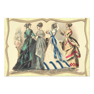 Foto Modas Elegantes de Damas Victorianas