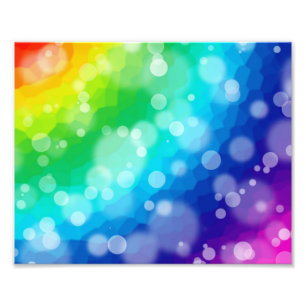 Foto Modelo del arco iris de Bokeh