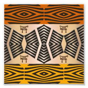 Foto modelo tribal africano étnico