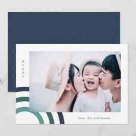 Foto moderna de festividad azul merry