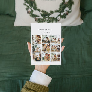 Foto moderna de la familia Collage Feliz feriado