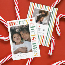 Foto moderna de Navidad alegre y colorida