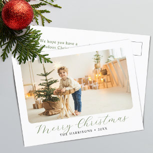 Foto moderna de Navidad con guión