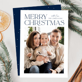 Foto moderna de Navidad con Marina Feliz Navidad