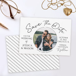 Foto moderna Guardar la invitación a la boda