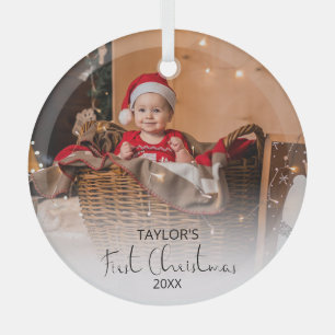 Foto moderna Mi primer ornamento de vidrio de Navi