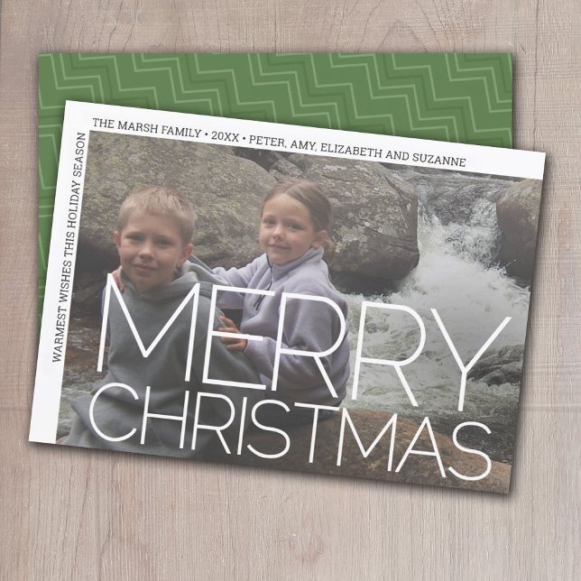 Foto Moderna Mínima Frontera Blanca Feliz Navidad (Subido por el creador)