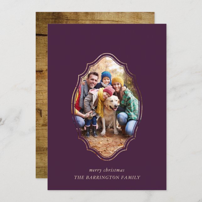 Foto Moderna Minimal De Pluma Y Madera (Anverso / Reverso)