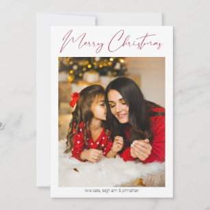 Foto moderna minimalista de Feliz Navidad
