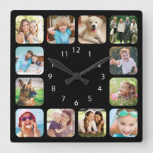 Foto moderna personalizada Reloj de pared acrílico