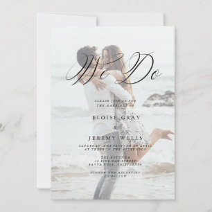 Foto moderna que hacemos invitación a casar
