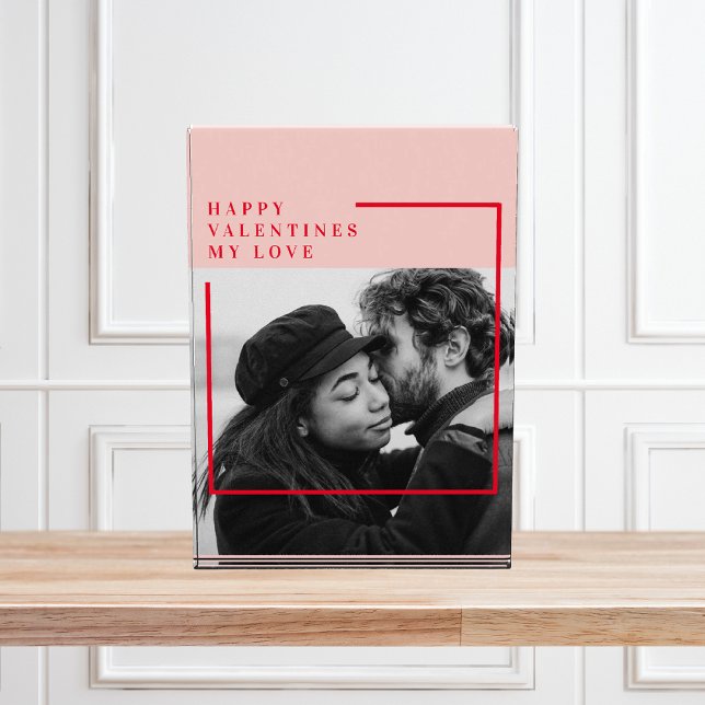 Foto moderna | Regalo de San Valentín Red & Pink H (Subido por el creador)