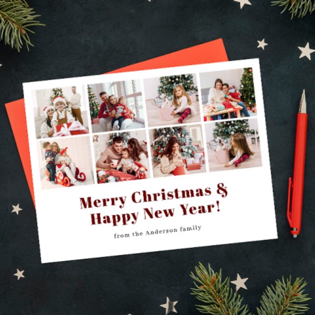 Foto moderna simple de Navidad  (Subido por el creador)