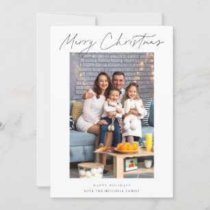 Foto moderna y elegante de navidad
