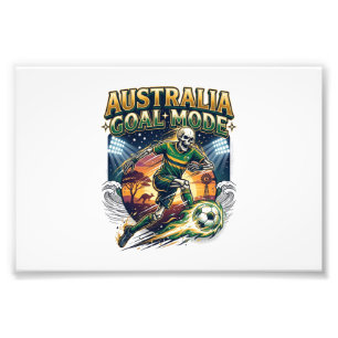Foto Modo Gol de Australia Esqueleto Delantero Naciones