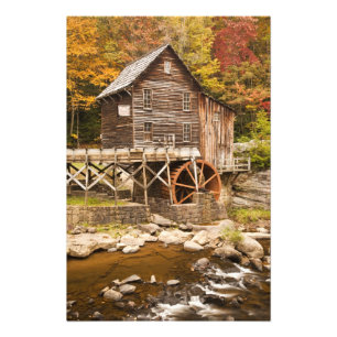 Foto Molino de Grist de Glade Creek, Parque Estatal Bab
