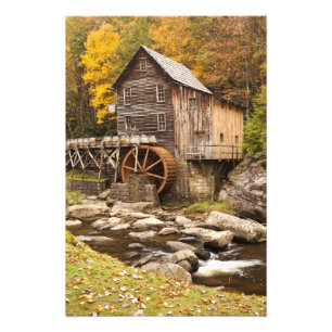 Foto Molino de Grist de Glade Creek, Parque Estatal Bab