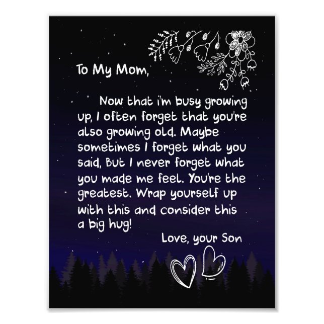 Foto Mom Lovers | Para Mi Mamá Te Amo Mucho (Frente)