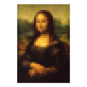 Foto Mona Lisa Pixelada 2