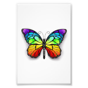 Foto Monarca de mariposa arcoiris