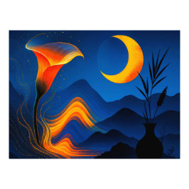 Foto Mondblüte der Wandlung - Stille Kunst