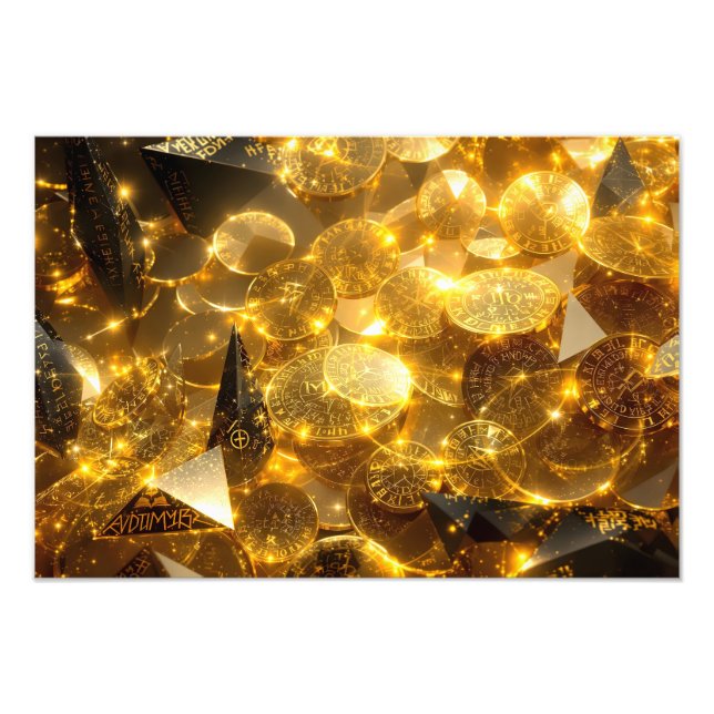 Foto Monedas de carreras doradas (Frente)