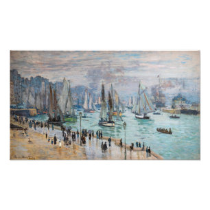 Foto Monet - Barcos de Pesca Saliendo del Puerto, Le Ha