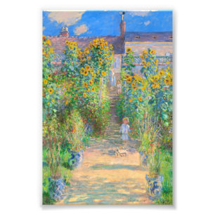 Foto Monet el jardín del artista en Vétheuil